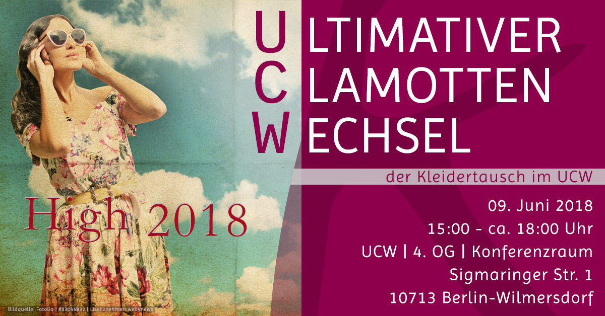Kleidertausch in Berlin | 09.06.2018 | UCW High 2018 | Komood, Marion Zens